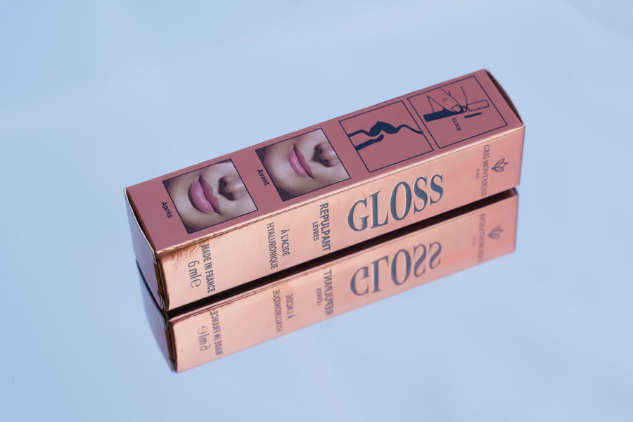 Gloss repulpant lèvres - Gris Montaigne