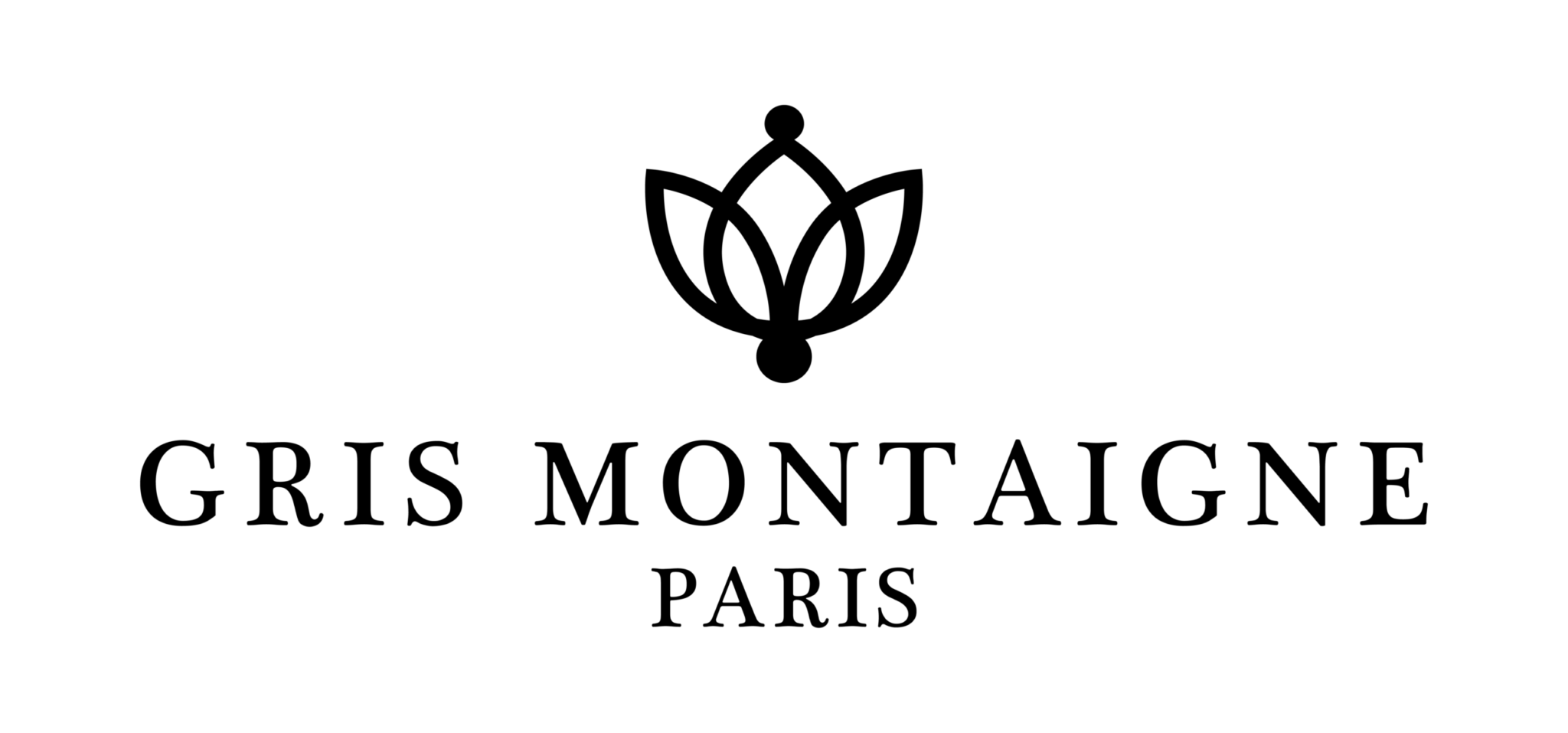 Logo Gris Montaigne Black