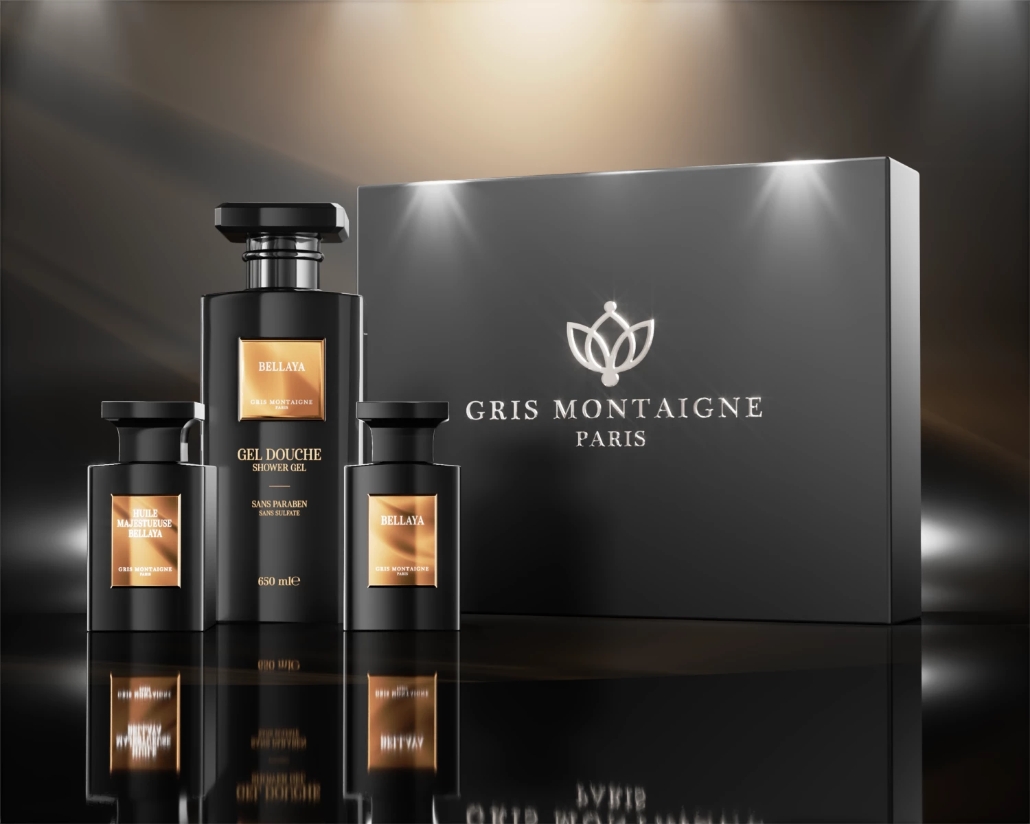 BELLAYA – COFFRET GRIS MONTAIGNE