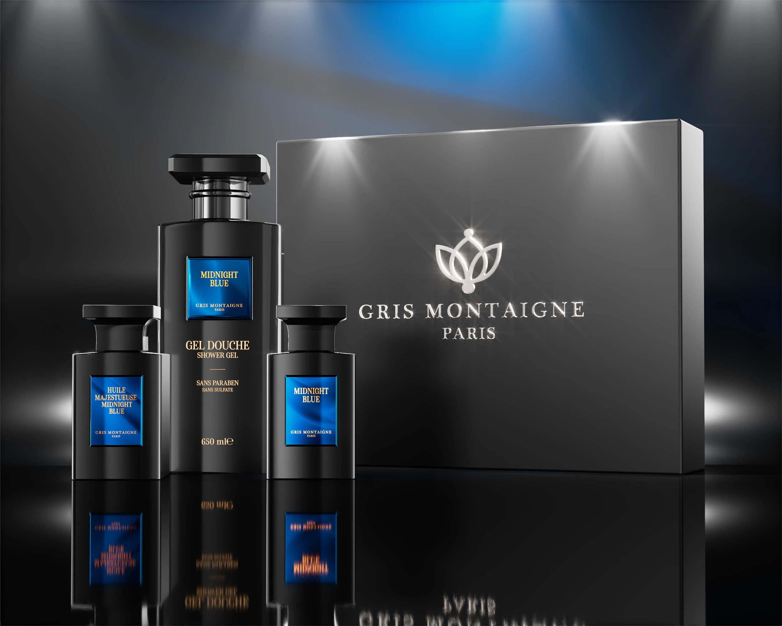 MIDNIGHT BLUE – COFFRET GRIS MONTAIGNE