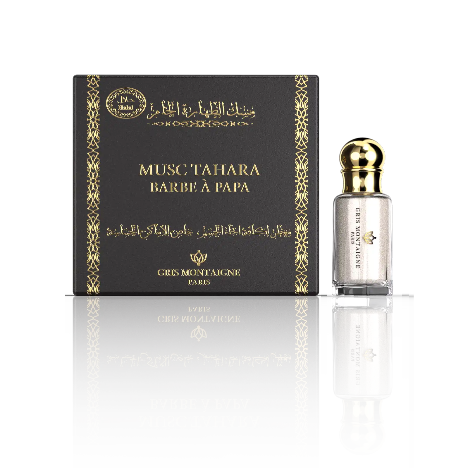 MUSC TAHARA BARBE A PAPA - Gris Montaigne Paris